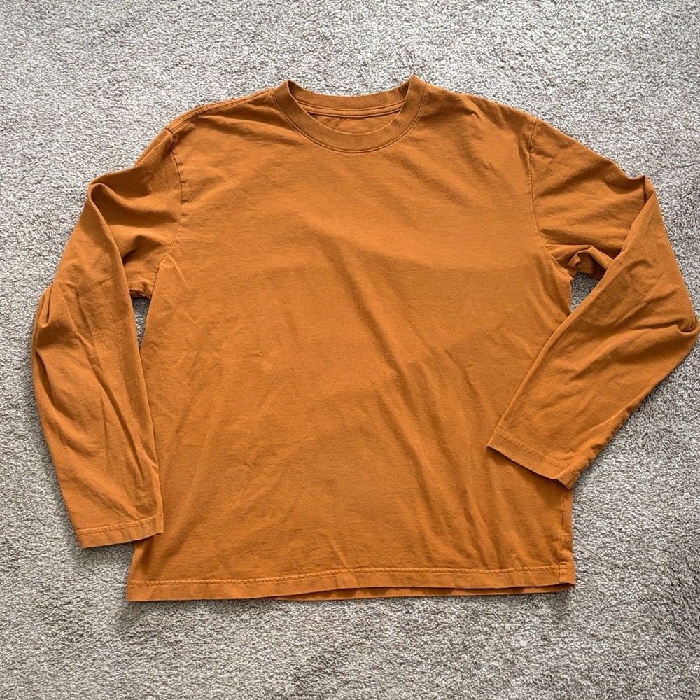Original Use Rust Long Sleeve Shirt